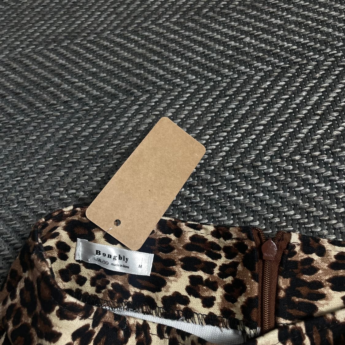 빈티지 y2k 레오파드 미니 스커트o 4828 상품이미지6