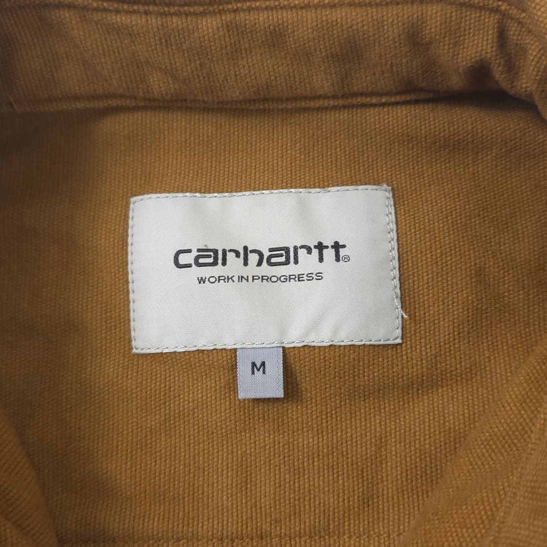 칼하트wip 코튼 토니 셔츠 칼하트브라운 (M) 상품이미지4