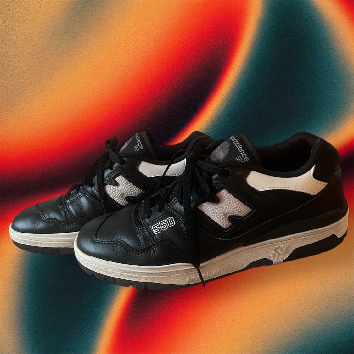 뉴발란스 550 블랙 그레이 상품이미지3