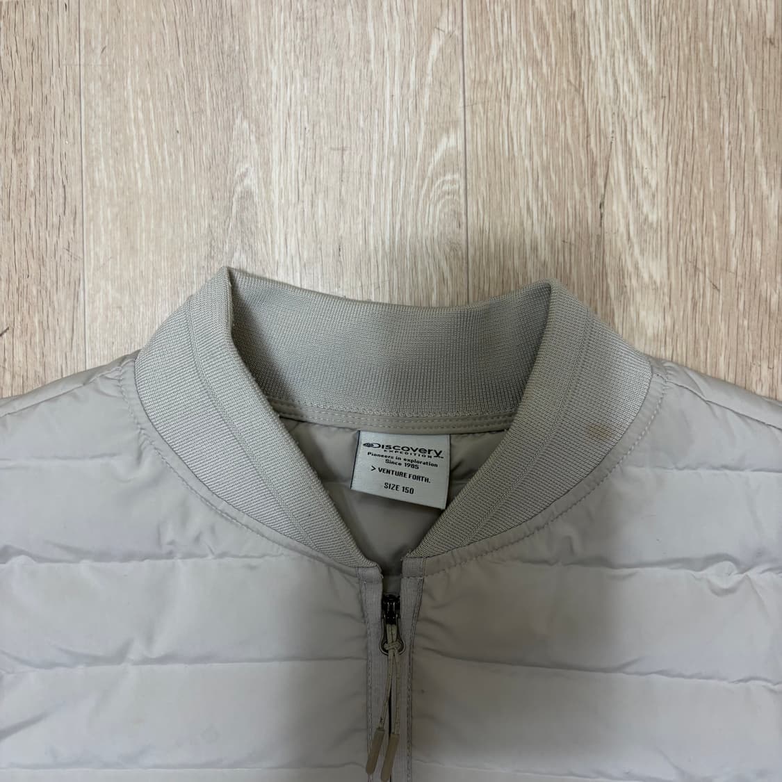디스커버리 키즈 라이트 구스다운 경량패딩 150  상품이미지5