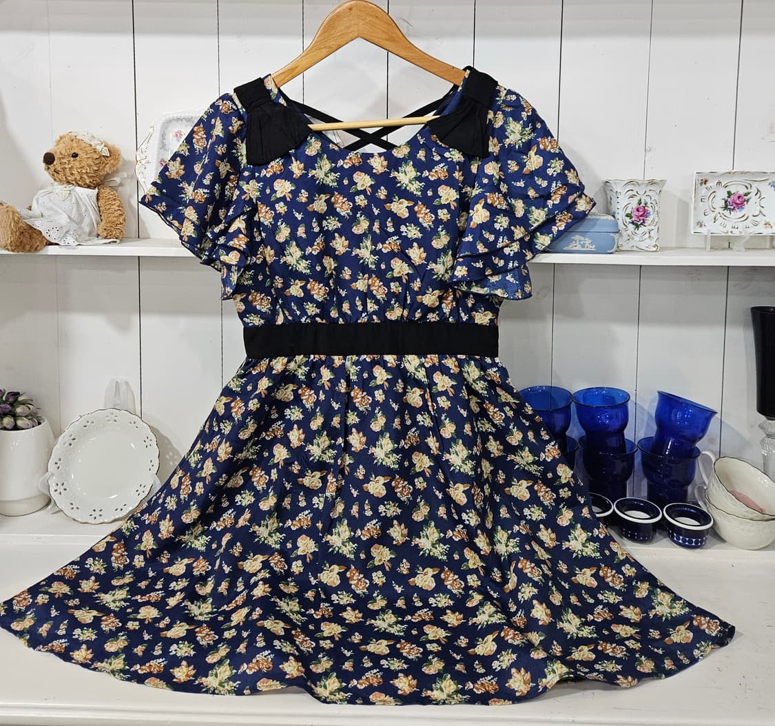CECIL McBEE 플라워 원피스 상품이미지1