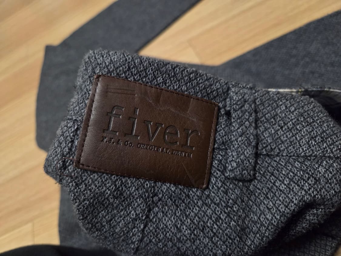 시리즈 Series  x Fiver  마이크로 체크 슬랙스 팬츠 상품이미지4