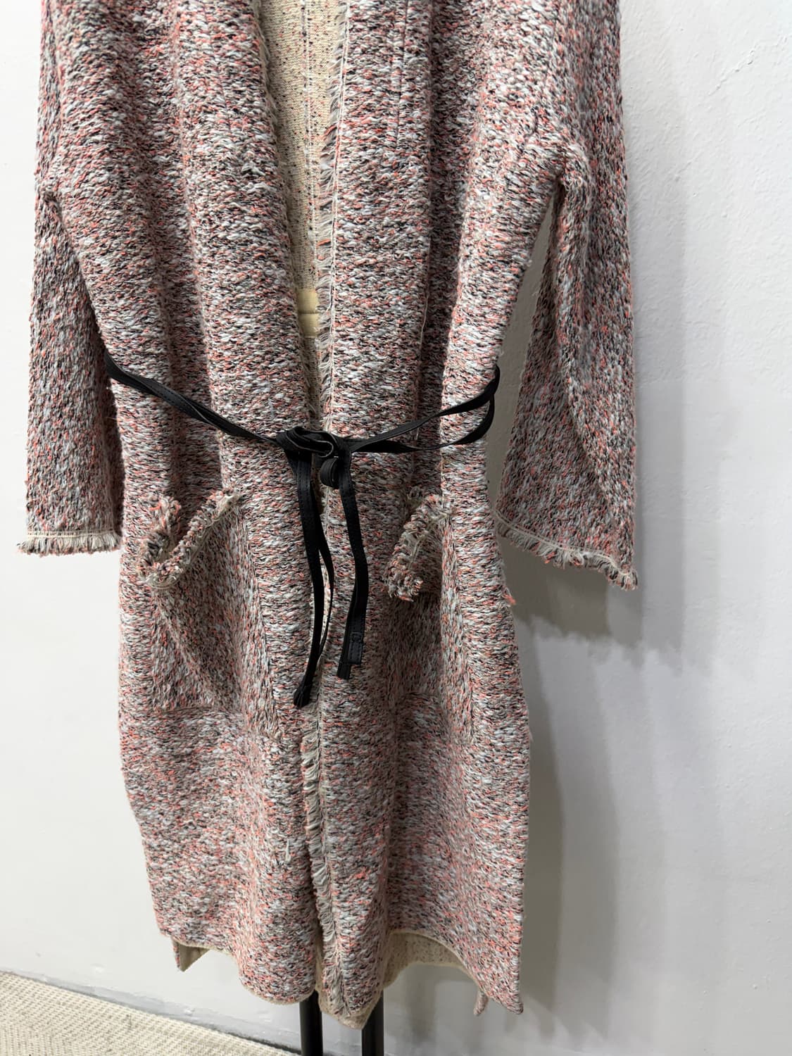 정품) SYSTEM 시스템 한섬 트위드 자켓 가디건 90 F 상품이미지3