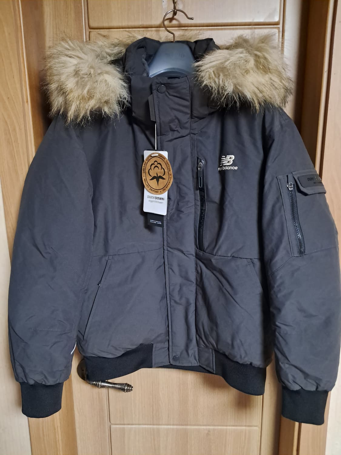 뉴발란스 숏패딩 남성S 새상품  상품이미지2