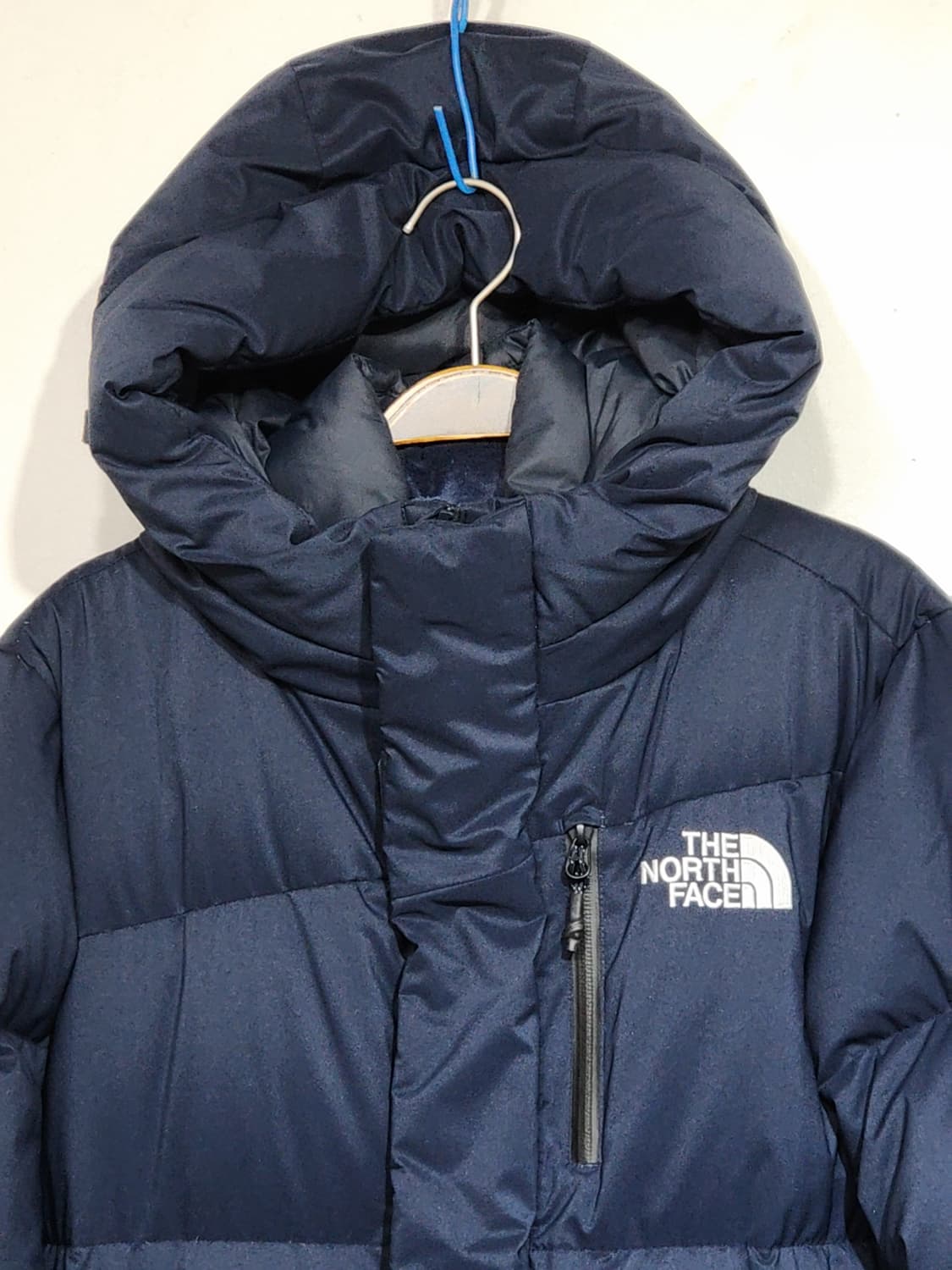 (S) 노스페이스 거위털 롱패딩 점퍼 네이비 구스다운 패딩코트  상품이미지2