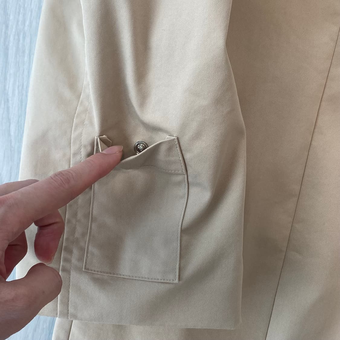 STU 후드 맥 코트 베이지 M 상품이미지5