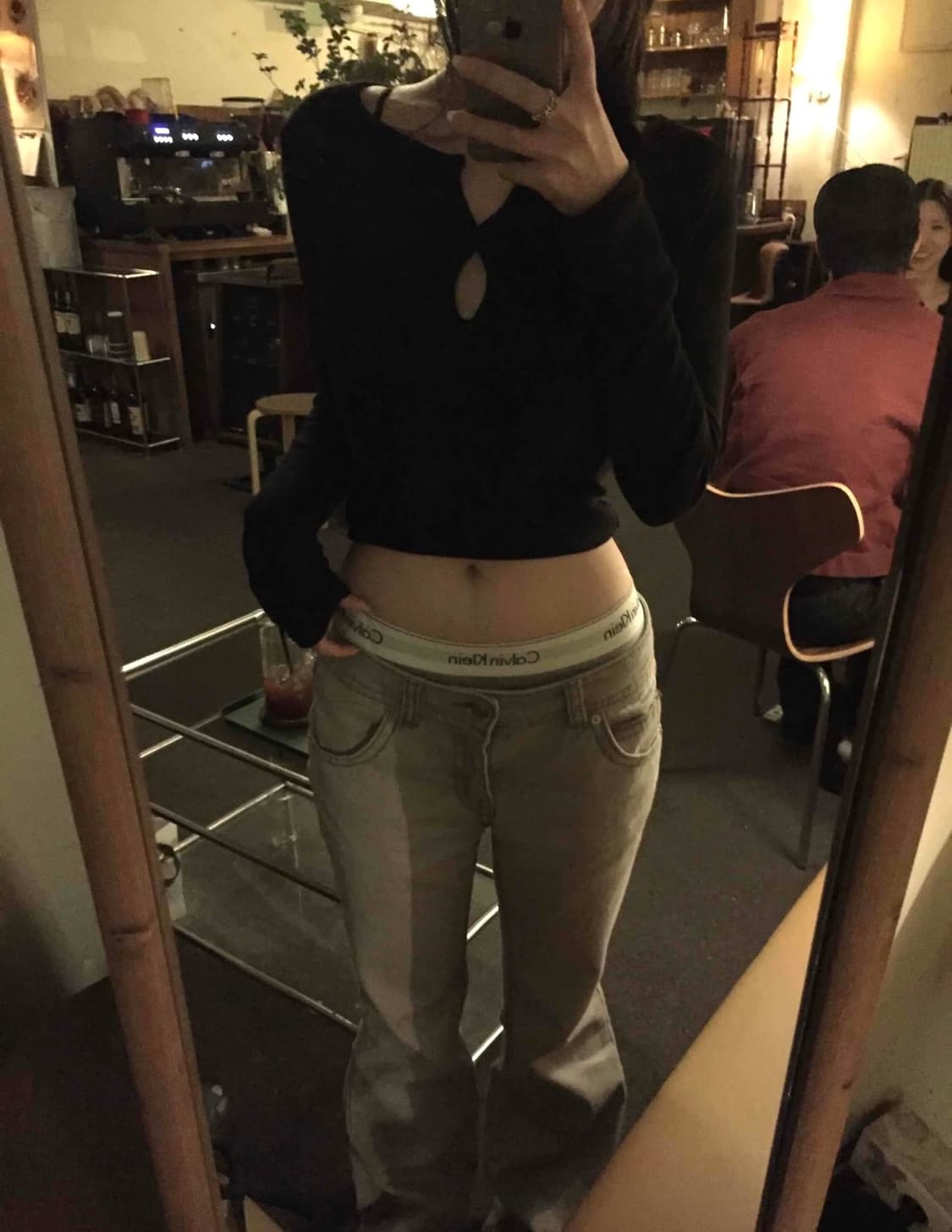 부츠컷 빈티지 플레어진 상품이미지1