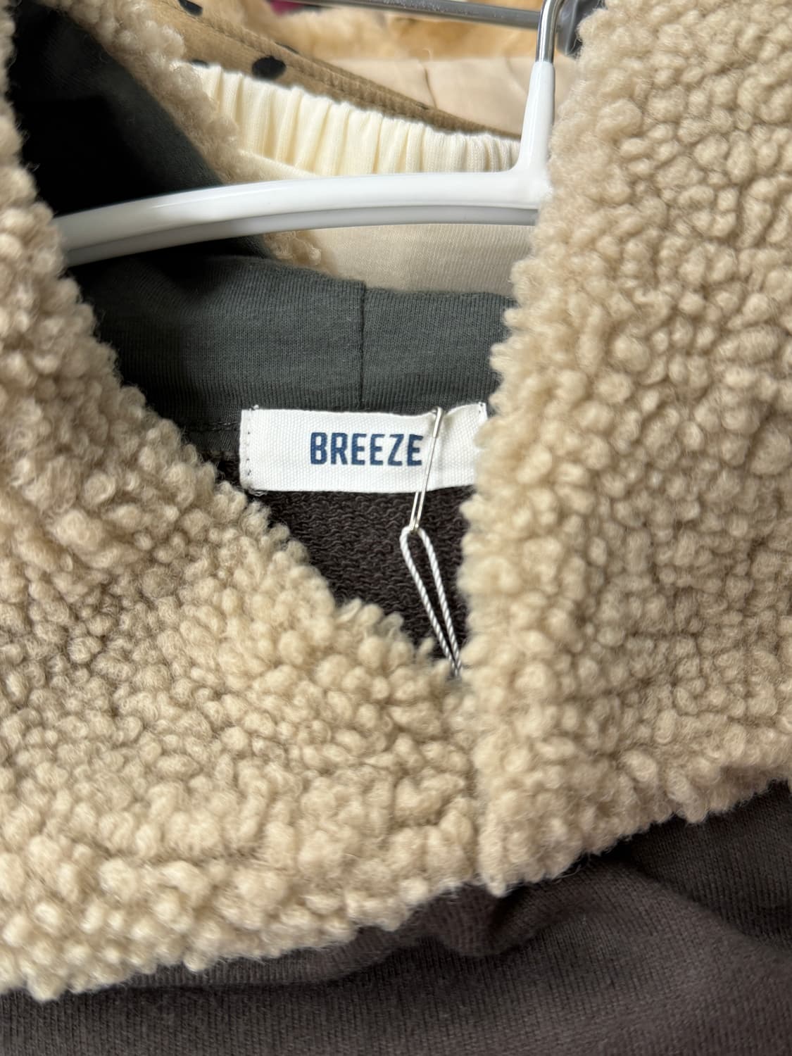 일본빈티지 모리 보아후드 후드스웻 상품이미지10