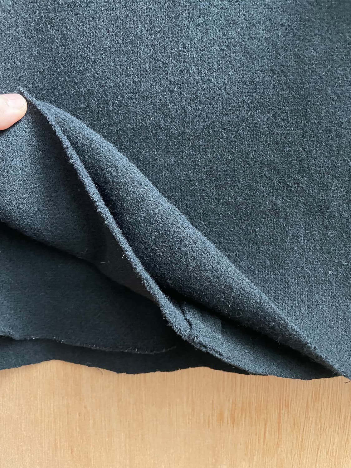 카즈유키쿠마가이 후크 더블레이어 코트 상품이미지8