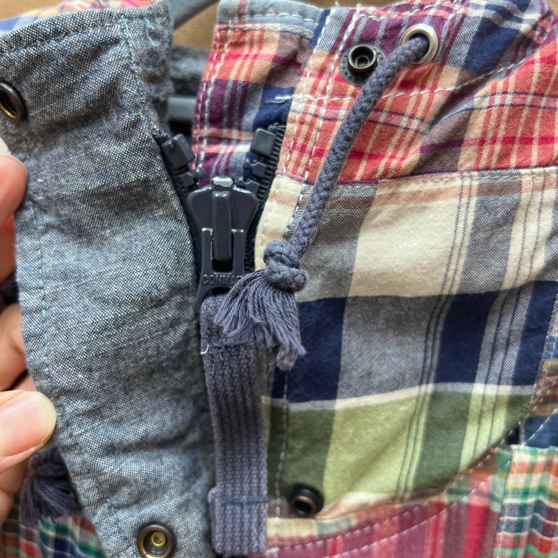 폴로랄프로렌 데님앤서플라이 마드라스 패치워크 자켓 상품이미지3