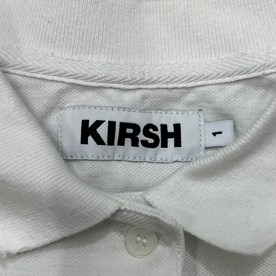 [우먼100] 키르시 크롭 반팔 카라티 상품이미지3