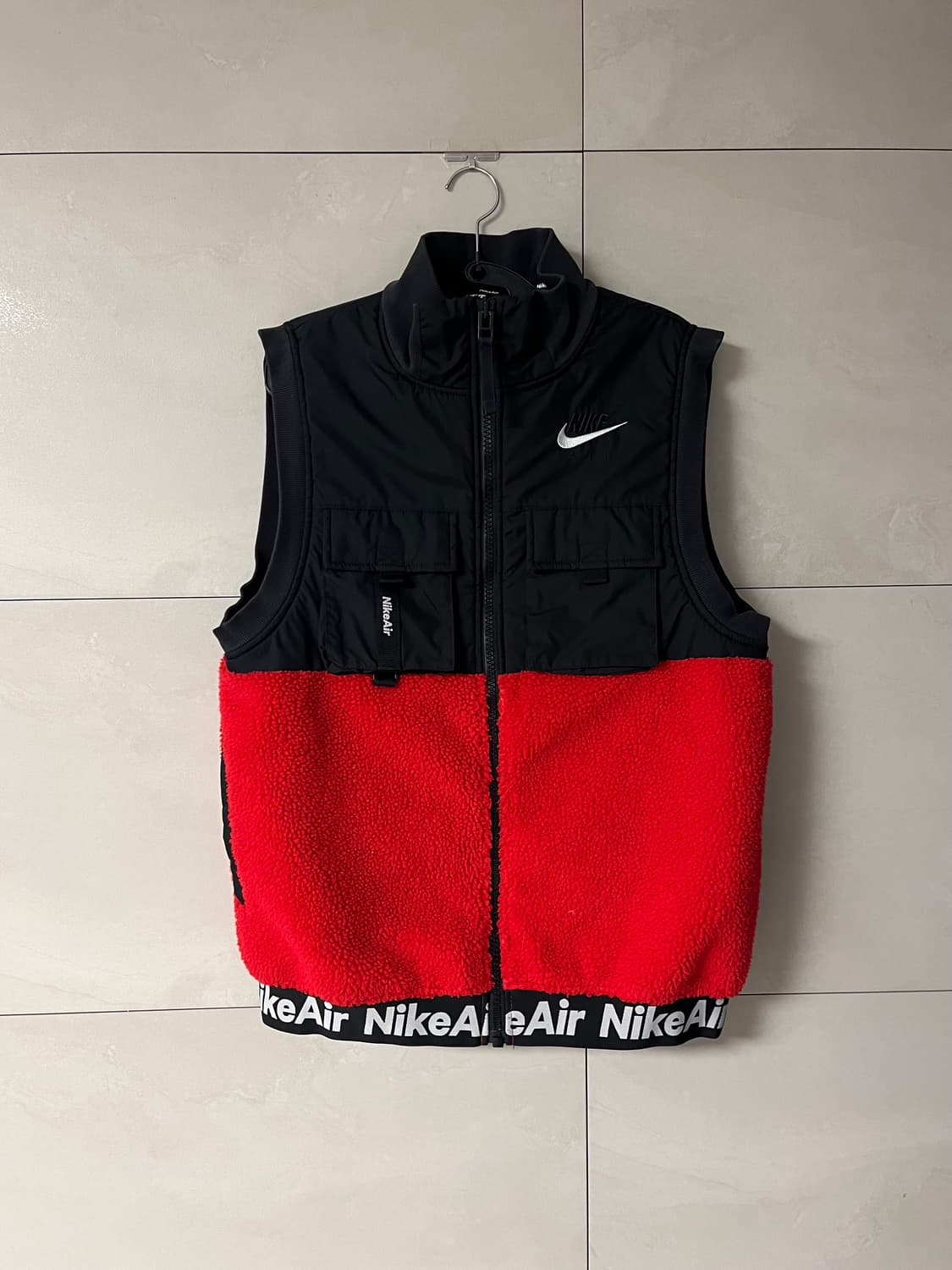 나이키 에어 윈터 플리스 베스트 조끼 레드/블랙 [95] 상품이미지1