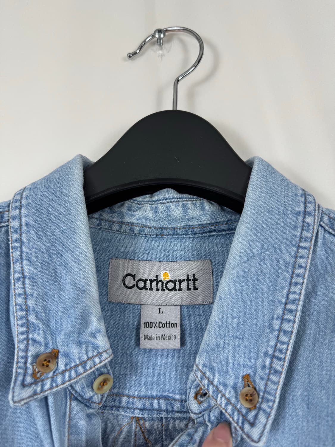 b155) 칼하트 워크 청셔츠 상품이미지3