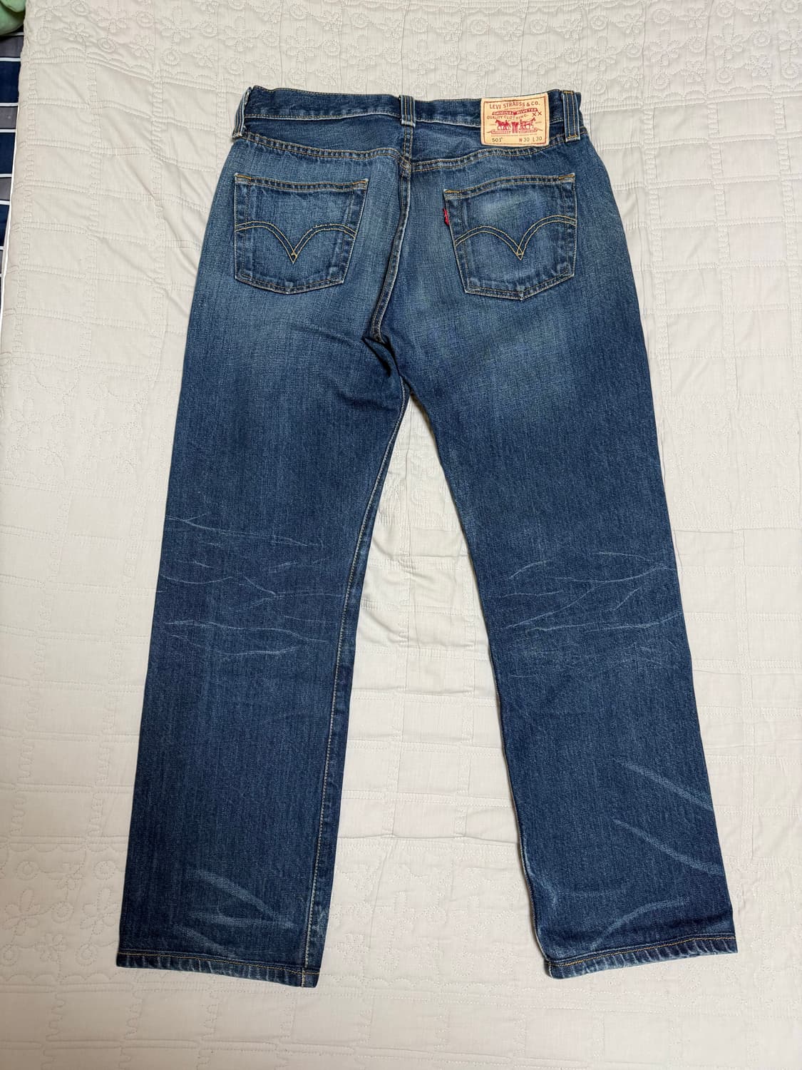 리바이스 501 버튼플라이 데님팬츠 상품이미지3