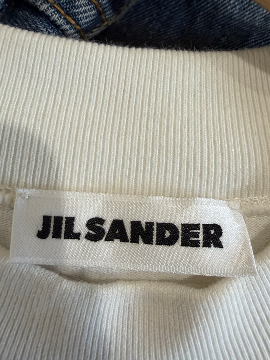 질샌더 로고 프린팅 코튼 반팔 티셔츠 상품이미지5