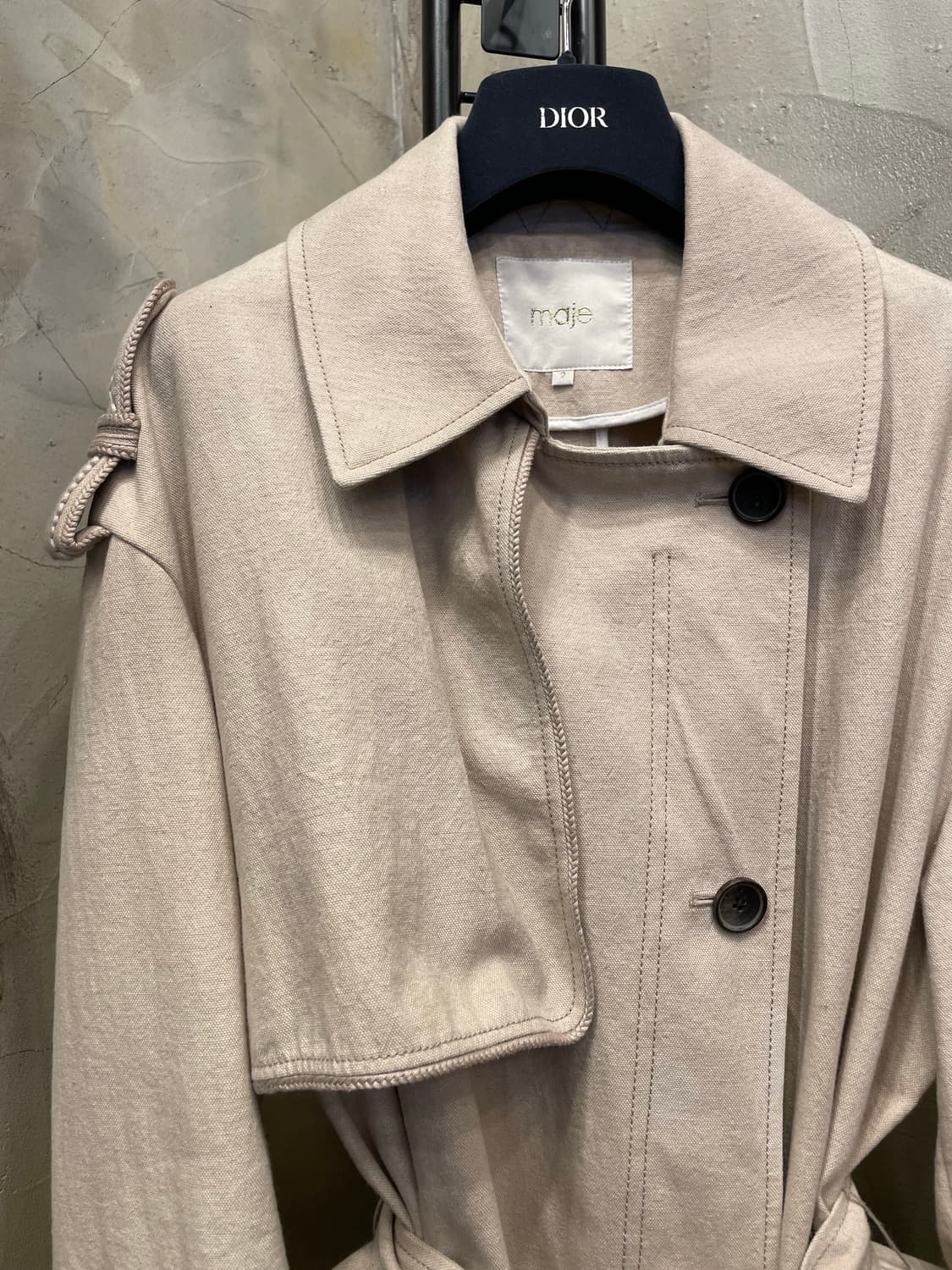 마쥬 트렌치 코트 66 상품이미지3