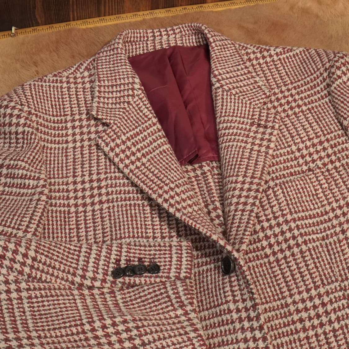 에드워드맥스 울 체크 자켓 상품이미지5