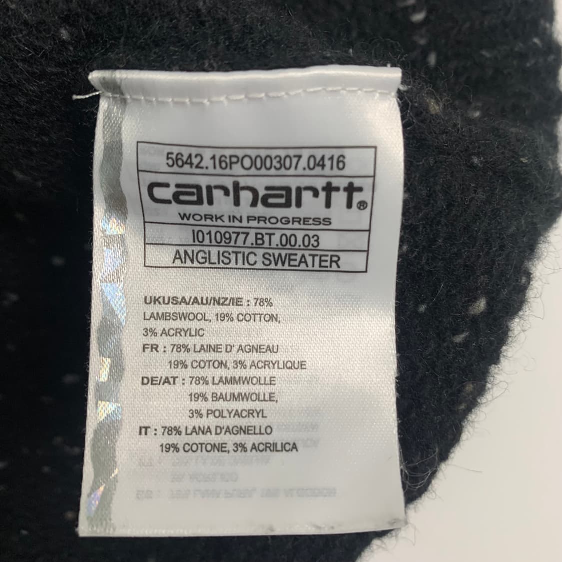 칼하트 wip 램스울 니트 상품이미지4