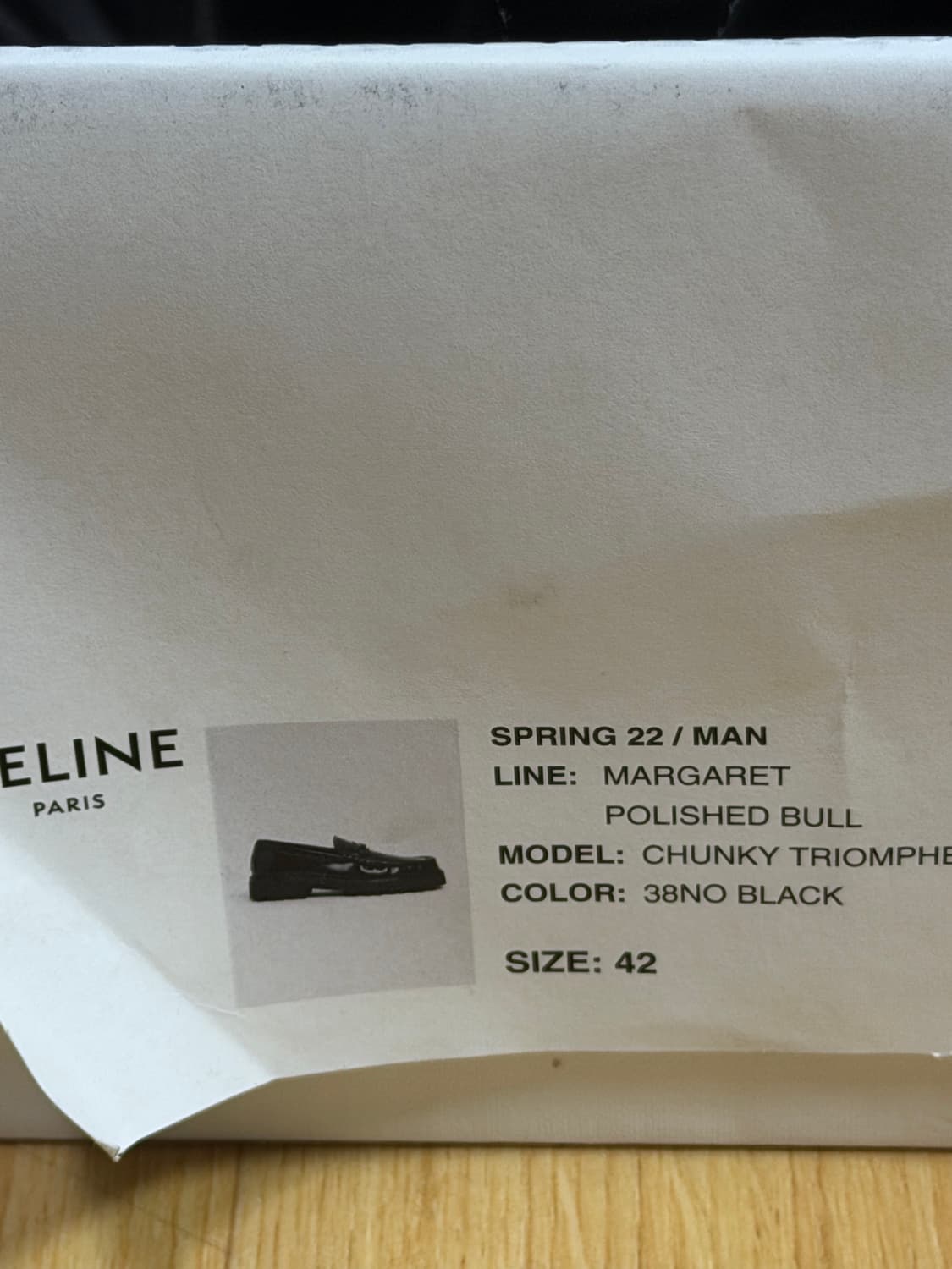 셀린느 마가렛 트리옹프 로퍼 42 상품이미지4