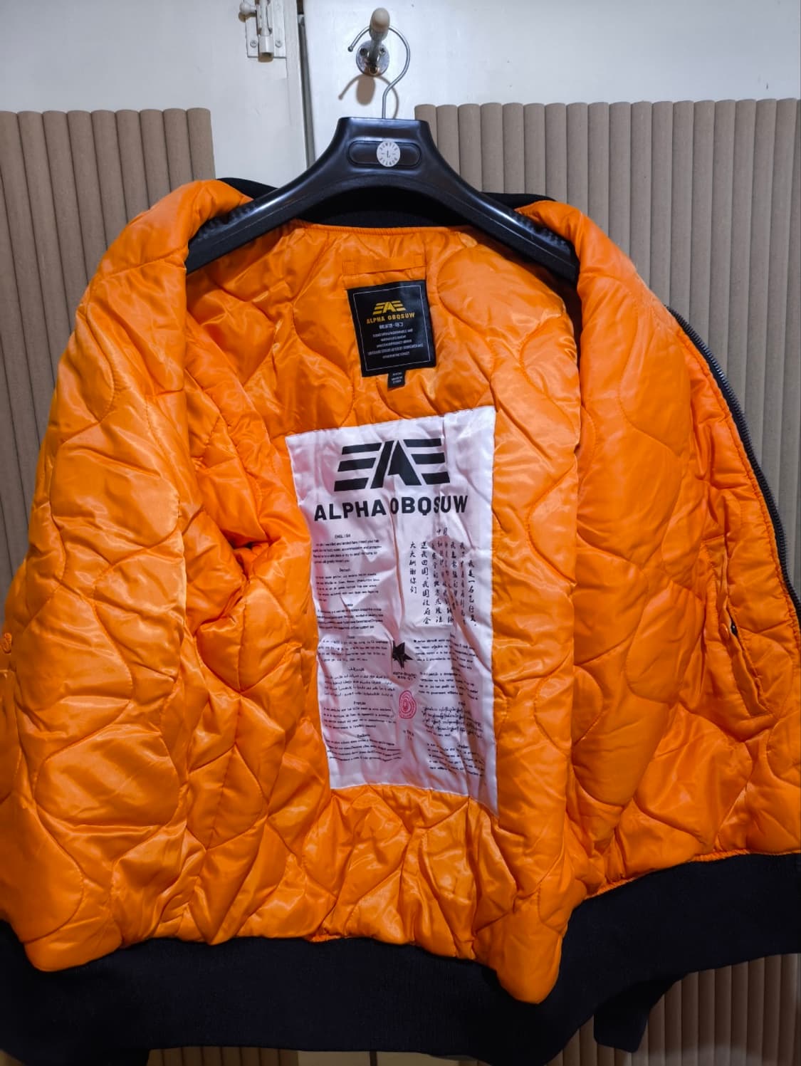 3XL 빅사이즈 항공점퍼 MA1 마원 상품이미지7