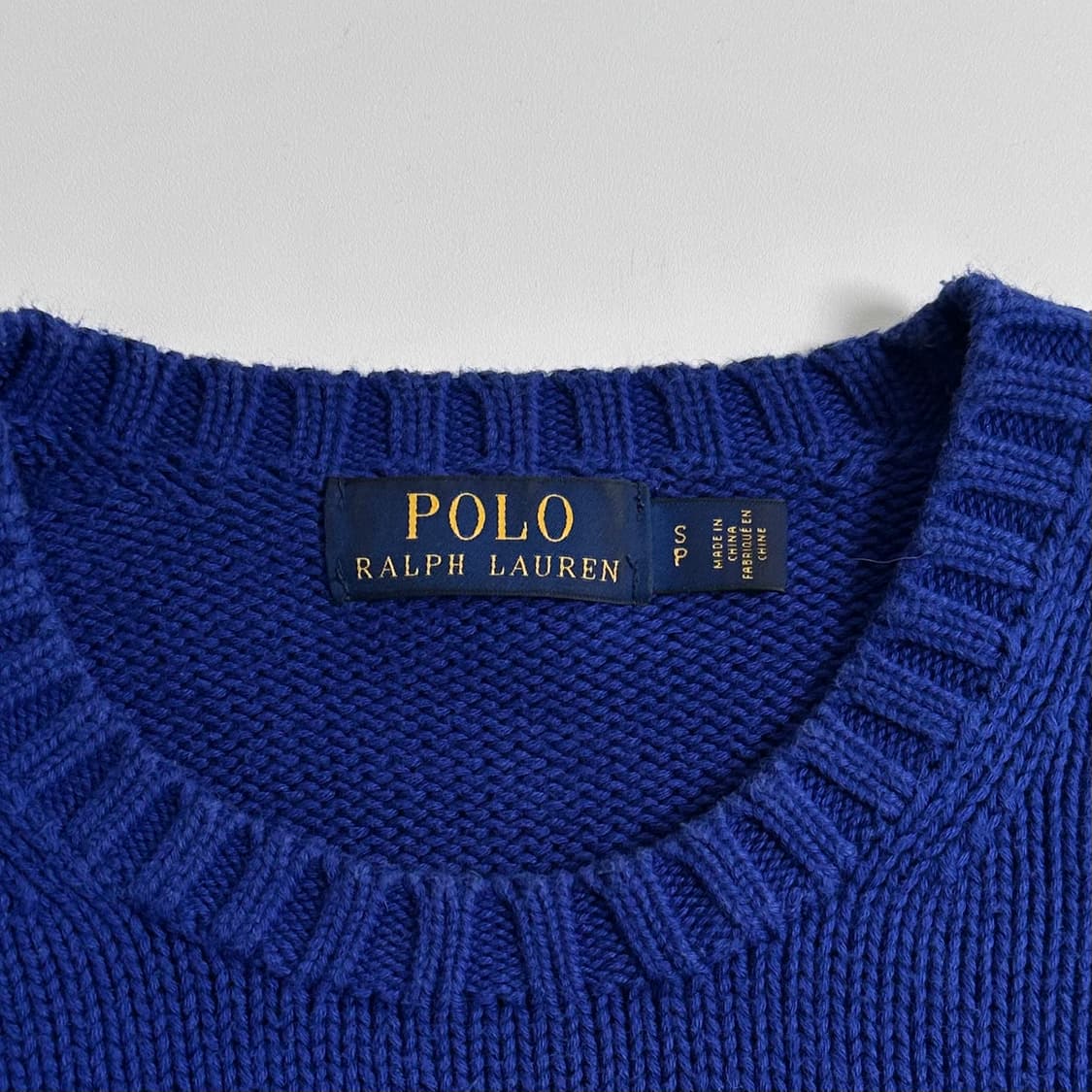 폴로 랄프로렌 아치로고 코튼 니트 상품이미지5