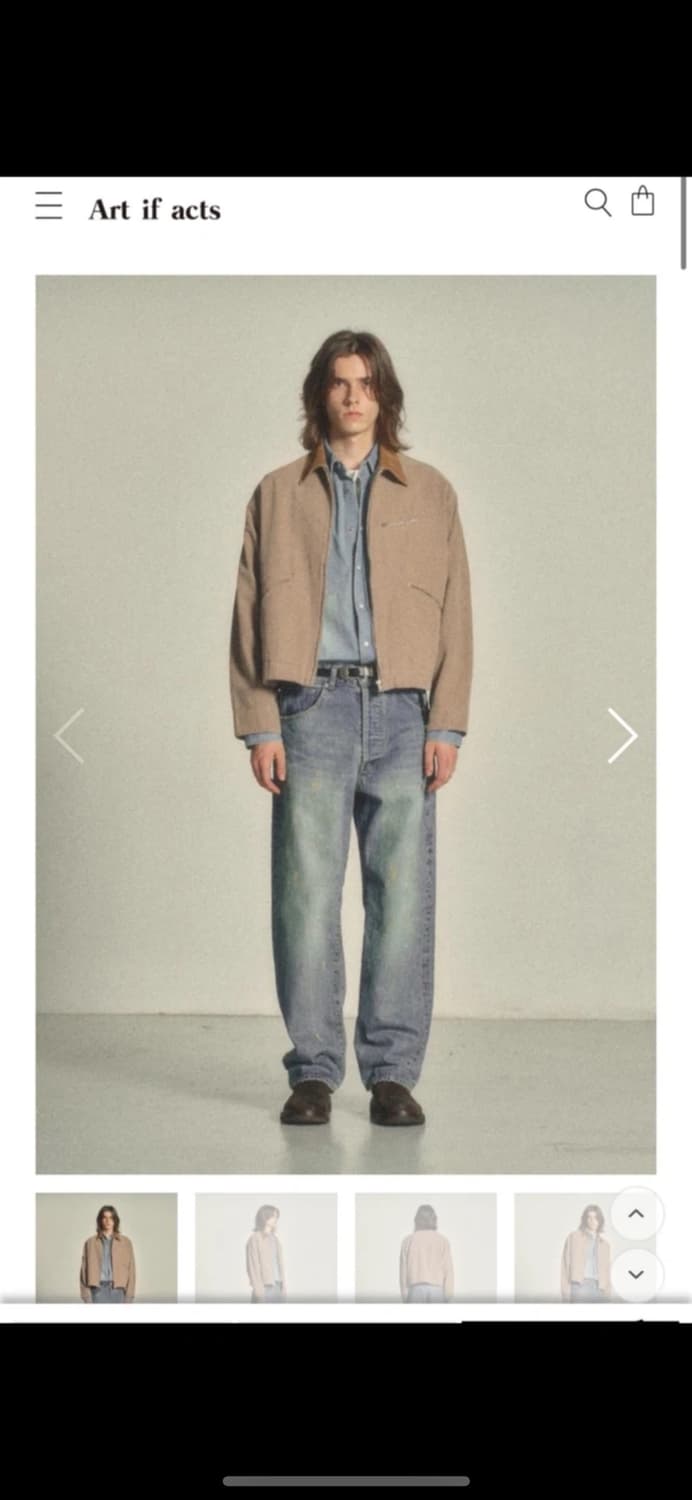 아트이프액츠 워크자켓 M 상품이미지1