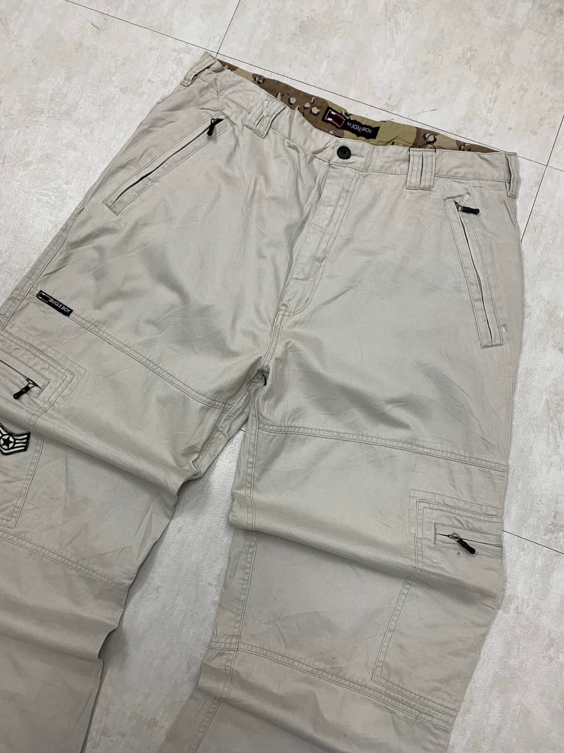 Bugleboy 베이지 카고 팬츠 #446 상품이미지2