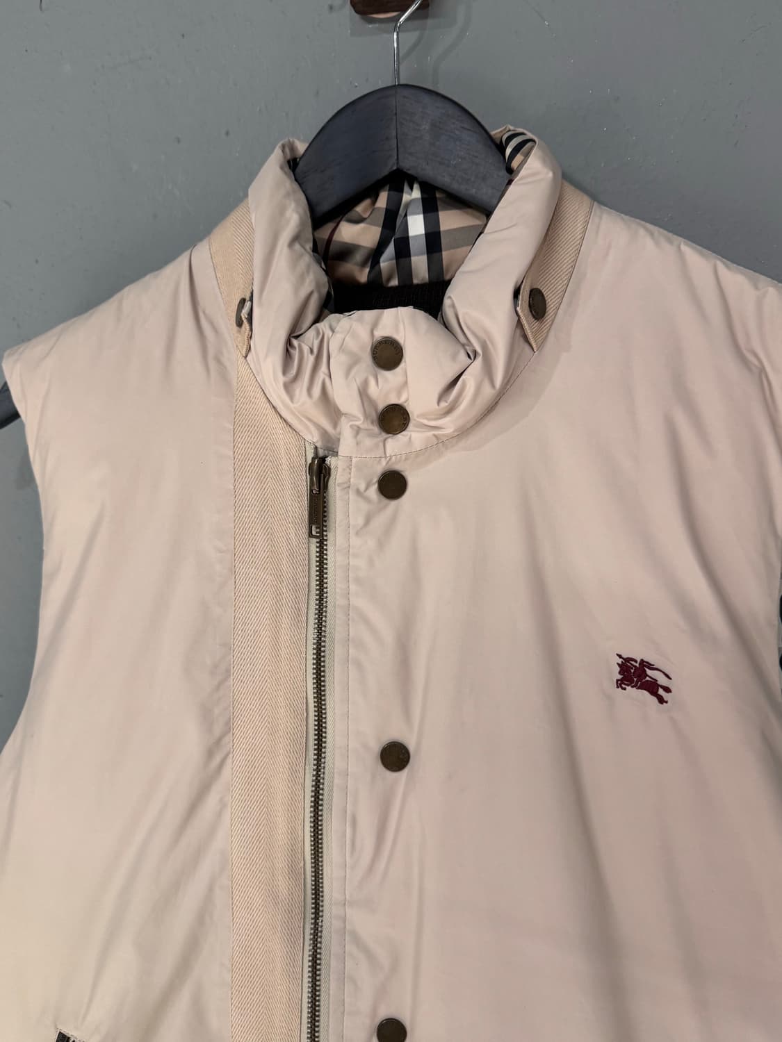 Burberry 버버리 런던 노바체크 리버시블 패딩 베스트 상품이미지4