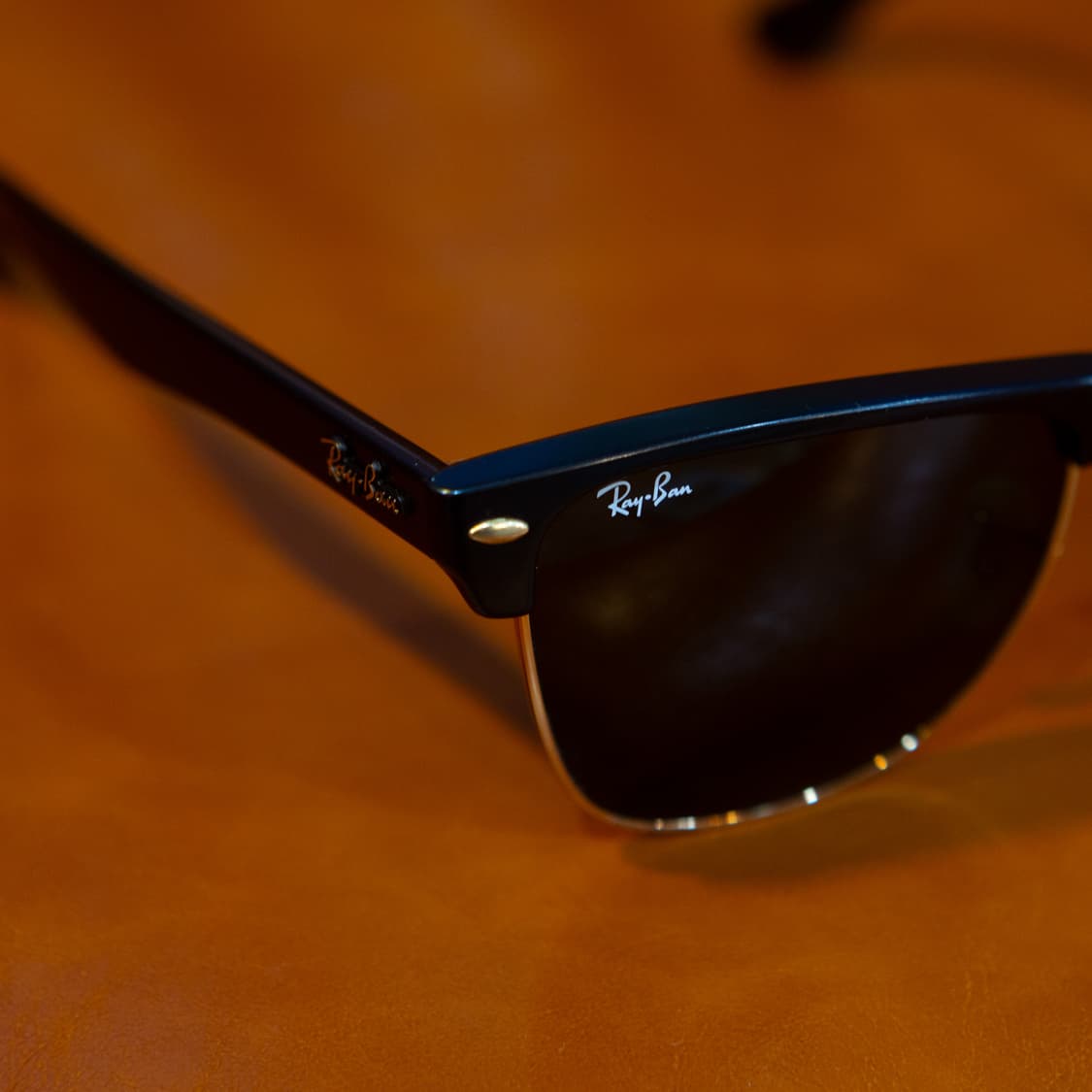 레이밴 클럽마스터 오버사이즈드 57 블랙 상품이미지3