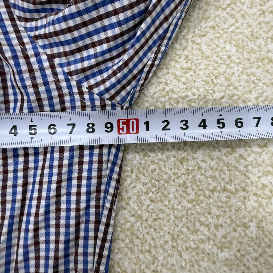 100 킨록 체크 셔츠 0128T1 상품이미지5