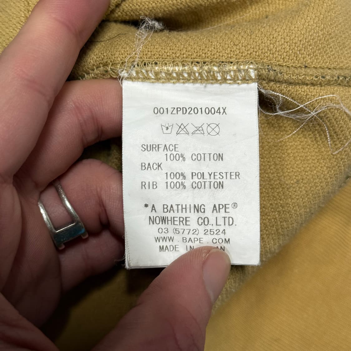 정품 베이프 고어텍스 1st 카모 황계 샤크 풀 집업 후디 상품이미지8