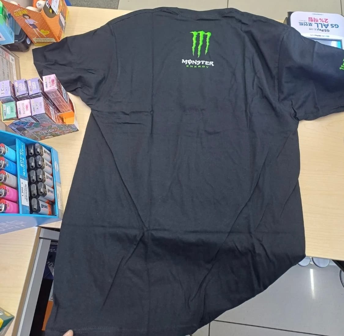 몬스터에너지 반팔 M 상품이미지2