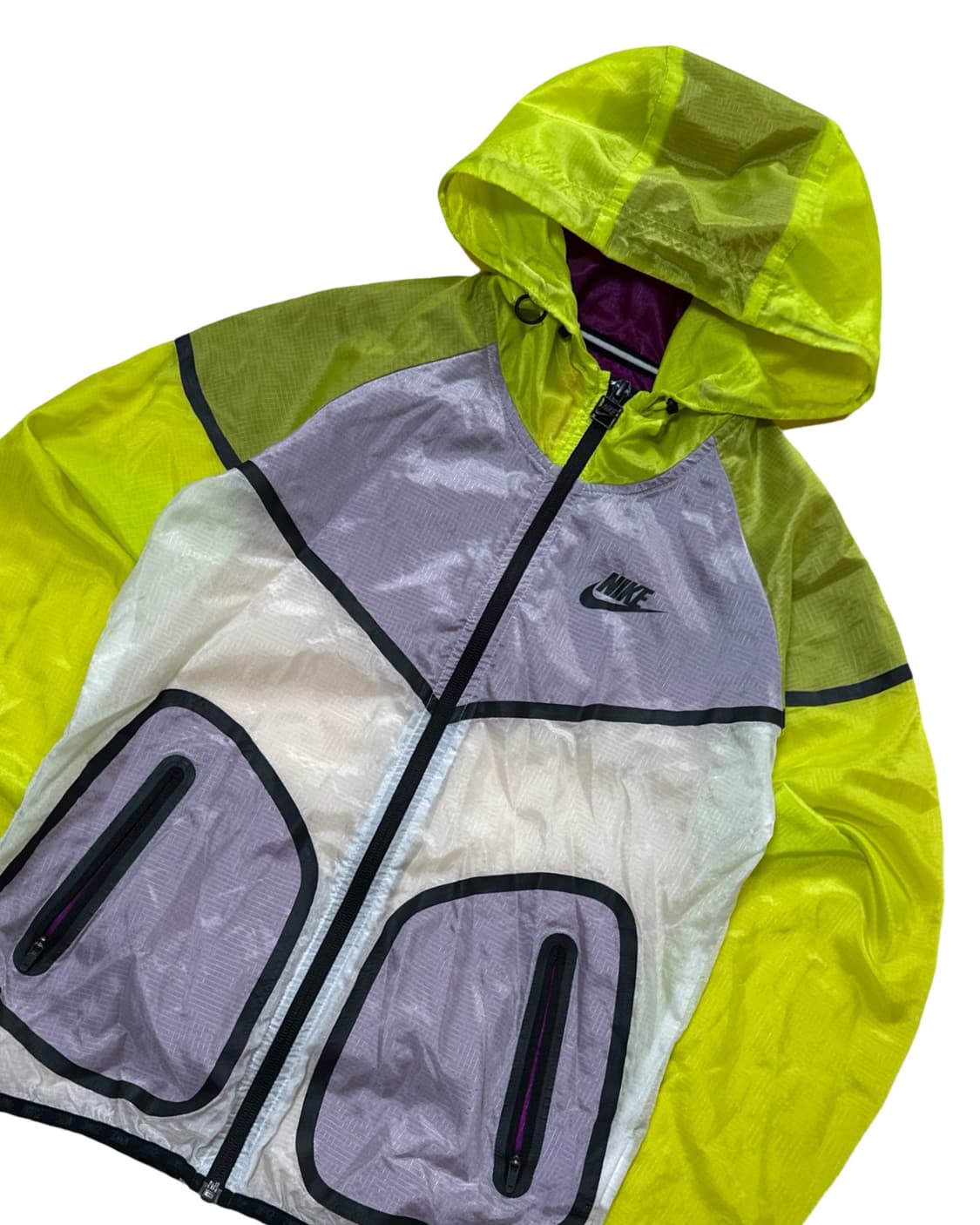 나이키 나일론 배색 바람막이 상품이미지3