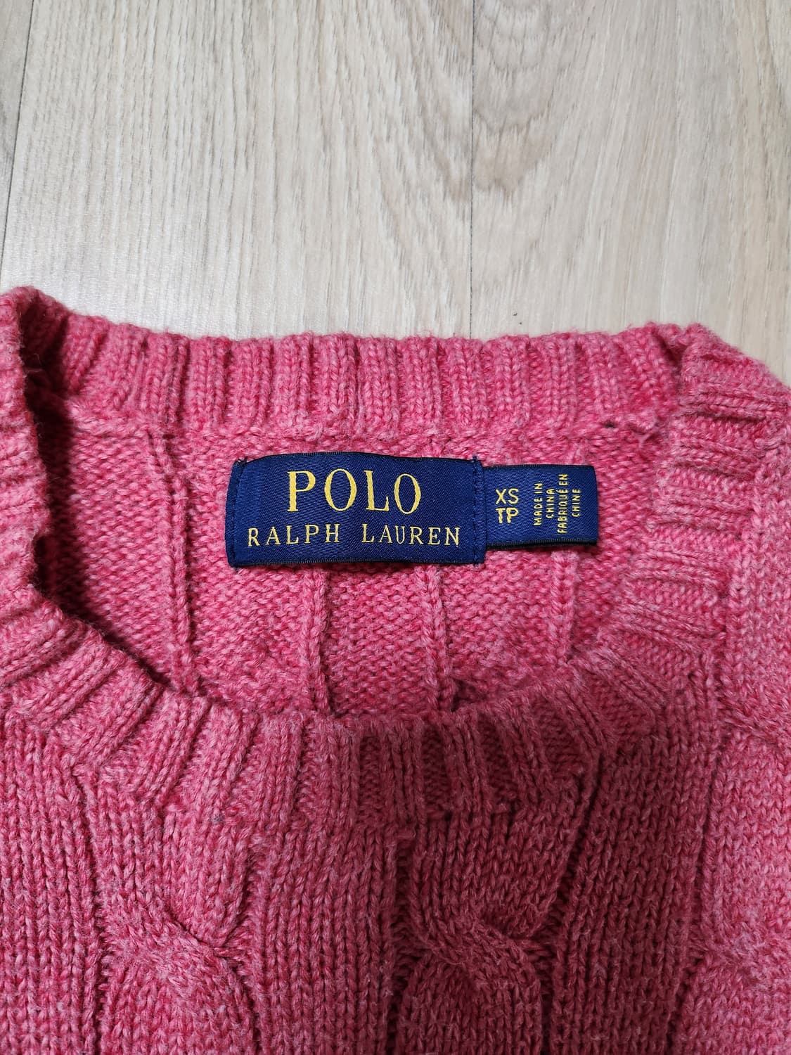 폴로랄프로렌 케이블니트 (XS 상품이미지8