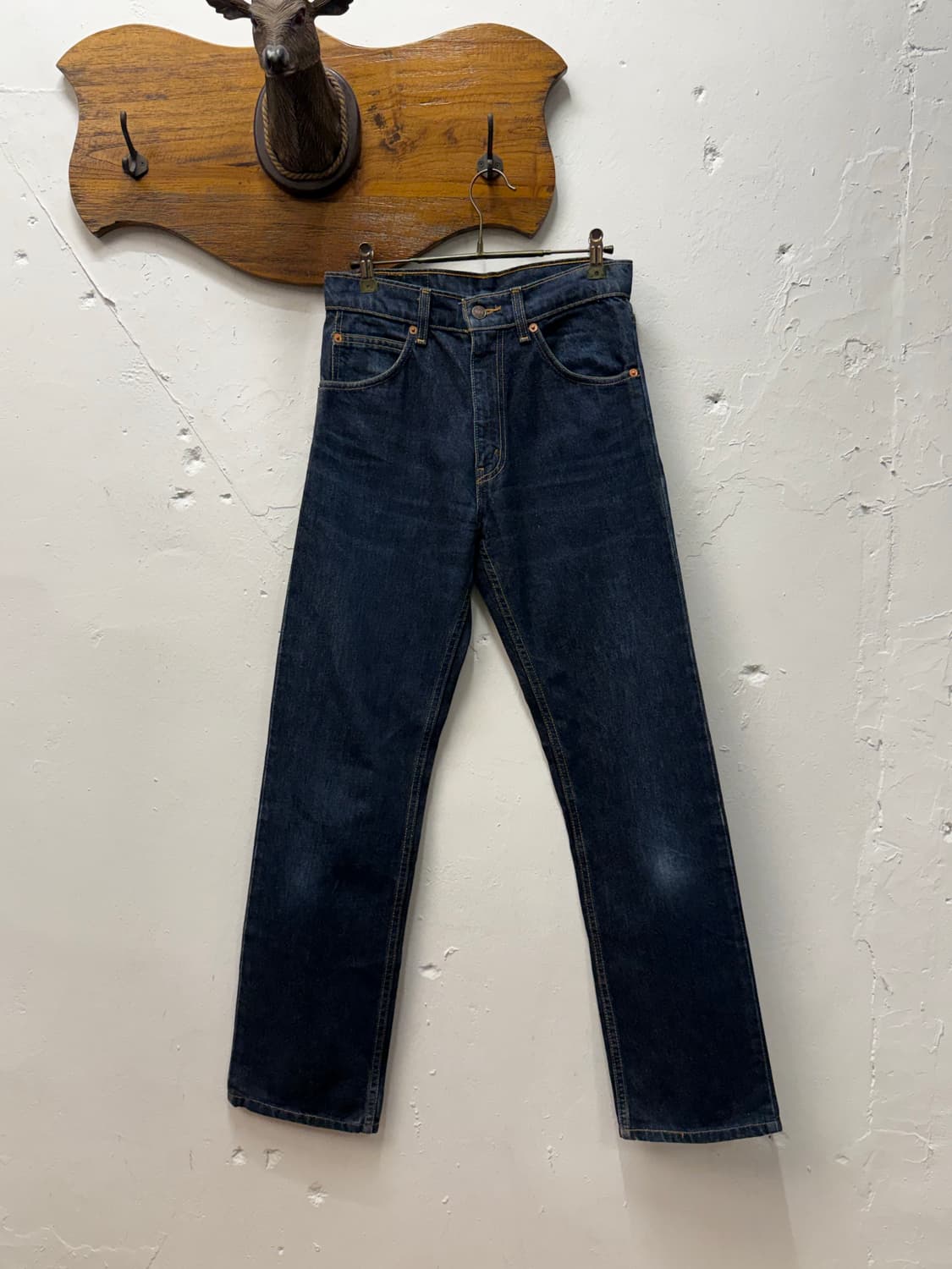 Levi's 607 Orange Tab Straight Denim Pan 상품이미지5