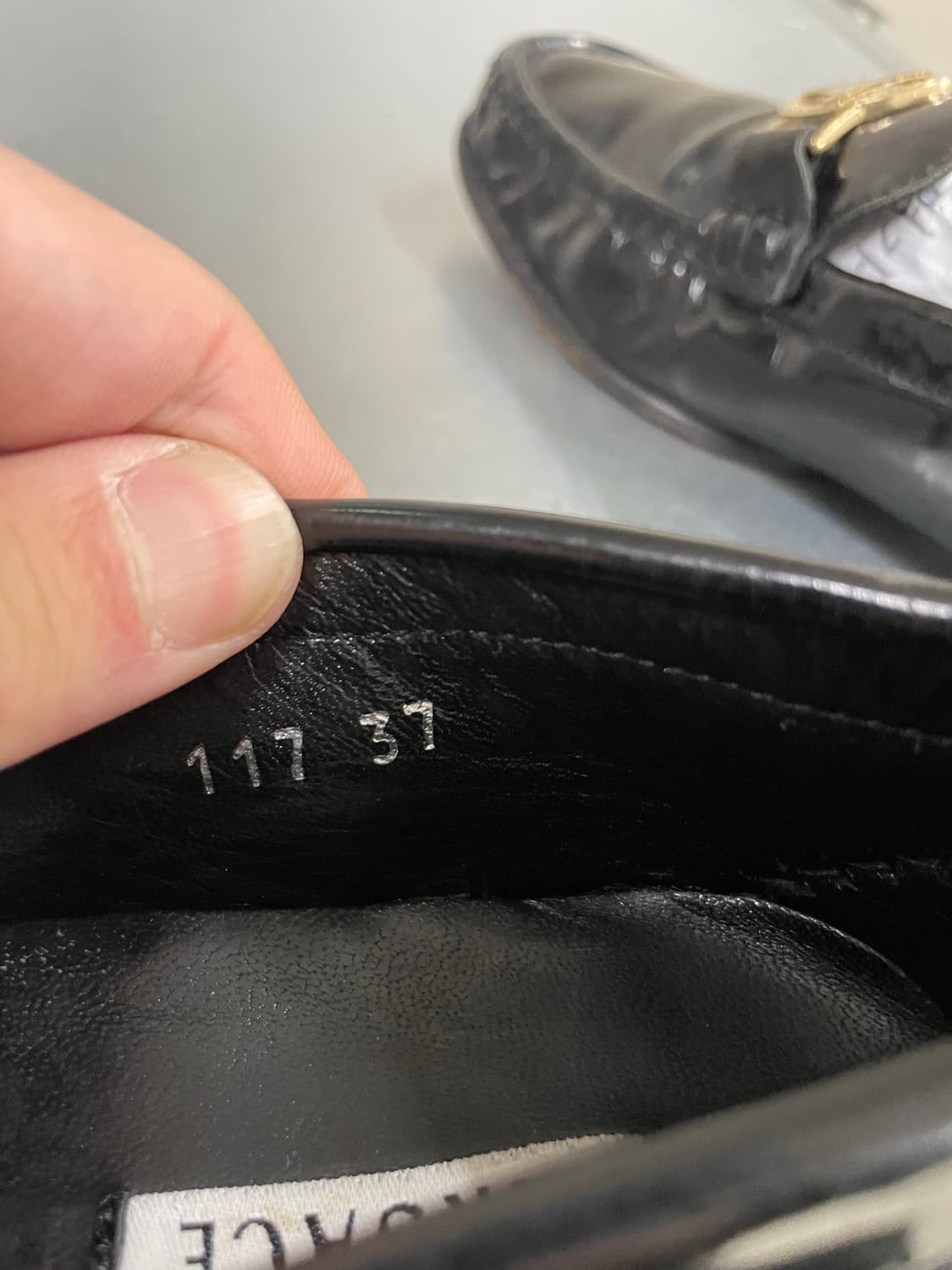 베르사체 메두사 레더 로퍼 EU37 상품이미지8