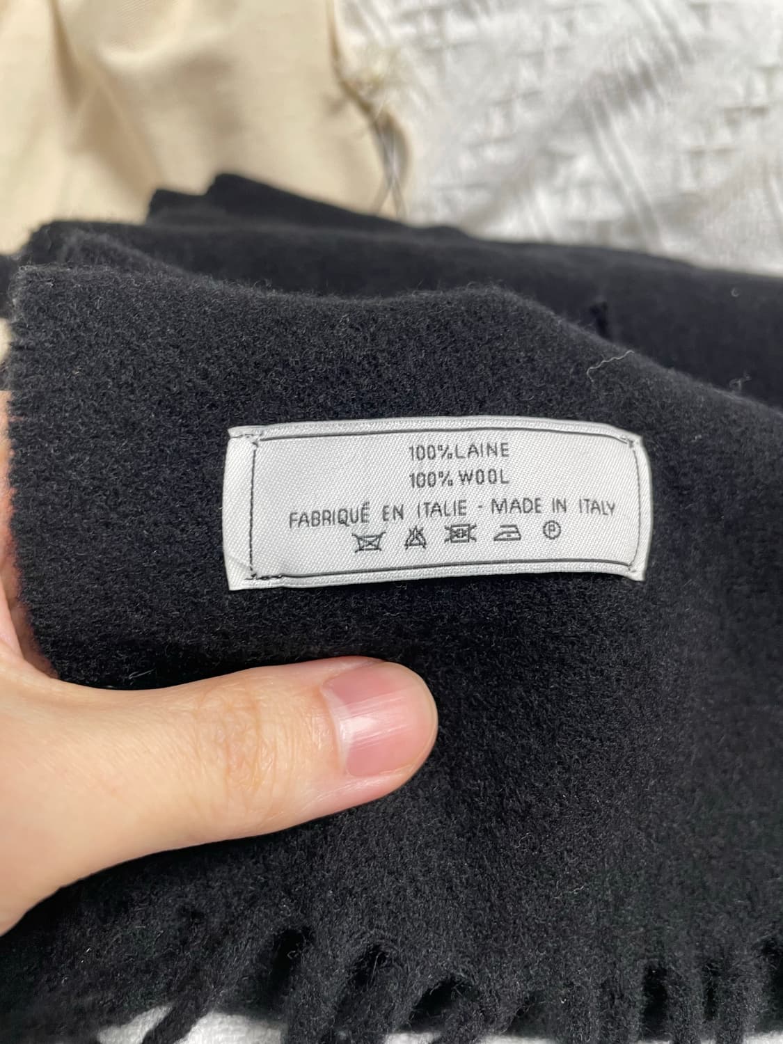 아미 스몰로고 머플러 상품이미지3