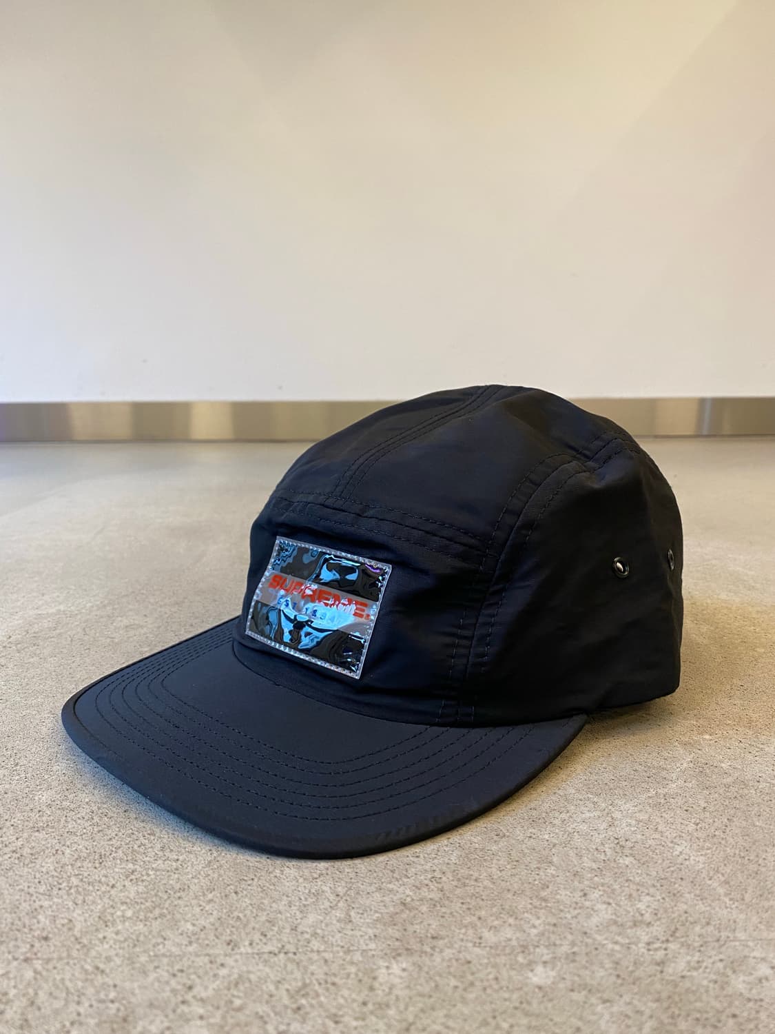 슈프림 토너먼트 캠프캡 블랙 상품이미지2