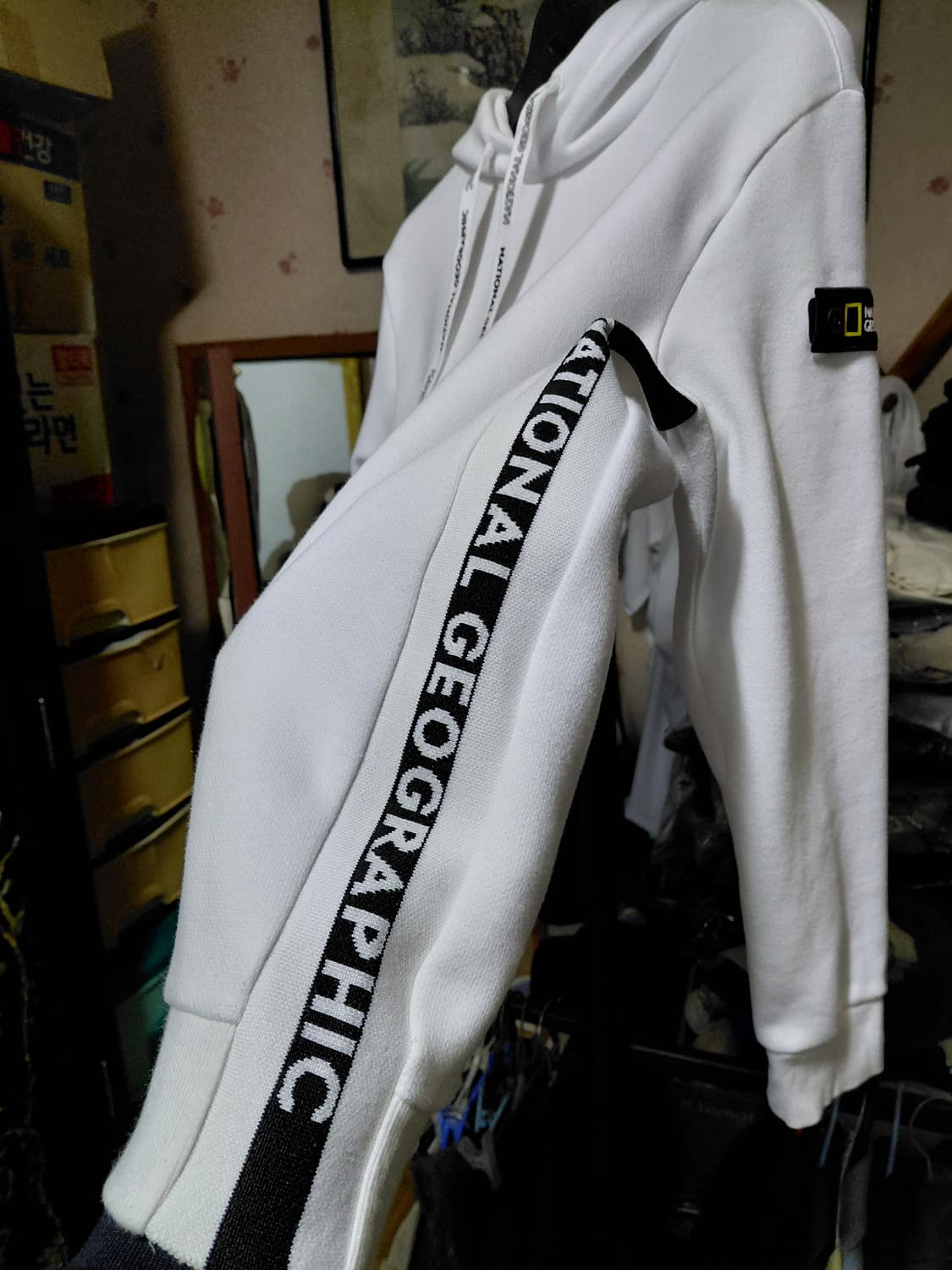 [내셔널지오그래픽]아이어스 롱기장 후드티 여자XS(85)사이즈 상품이미지6