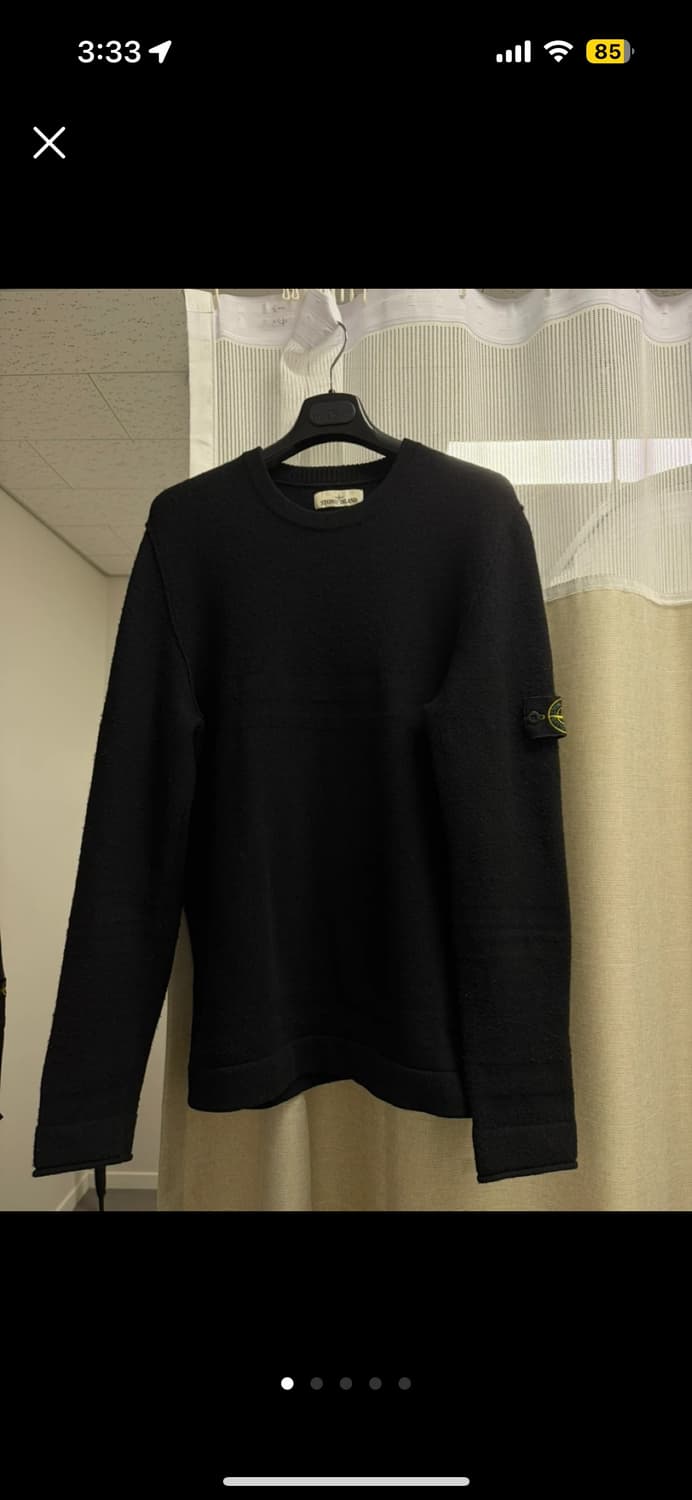 스톤아일랜드 블랙 니트 상품이미지1