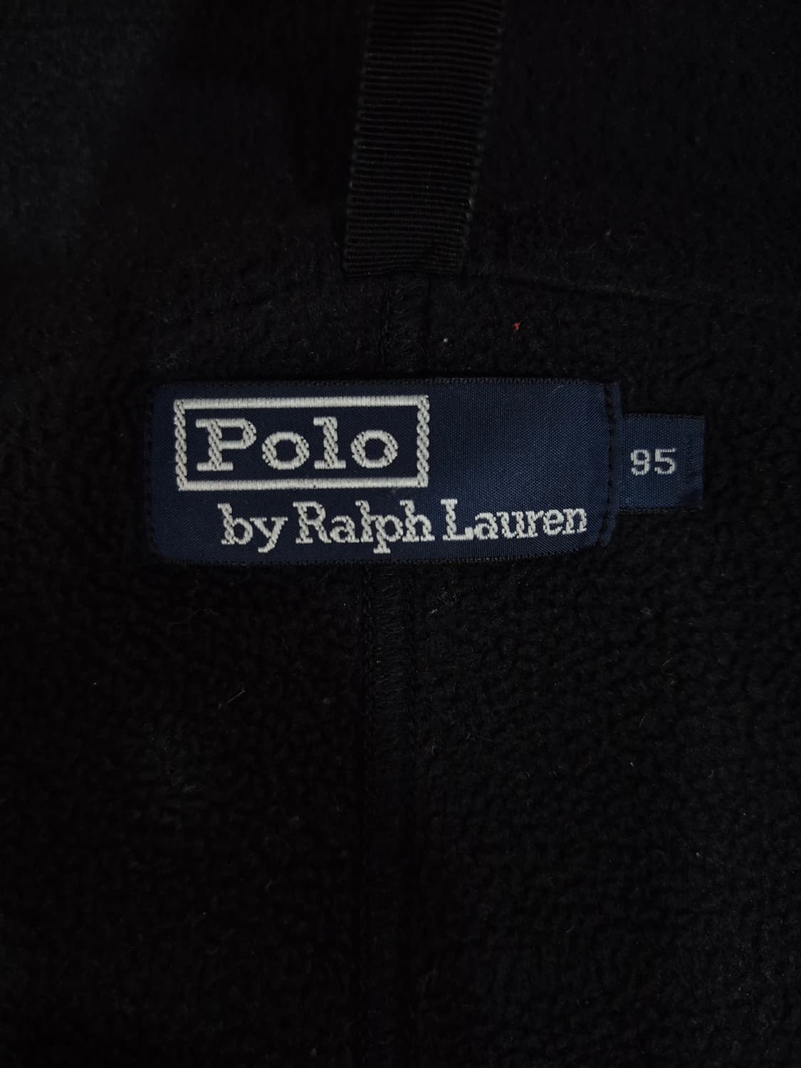 폴로랄프로렌 하이테크 RL 2000 블랙 플리스 남성 95~100사이즈 상품이미지7