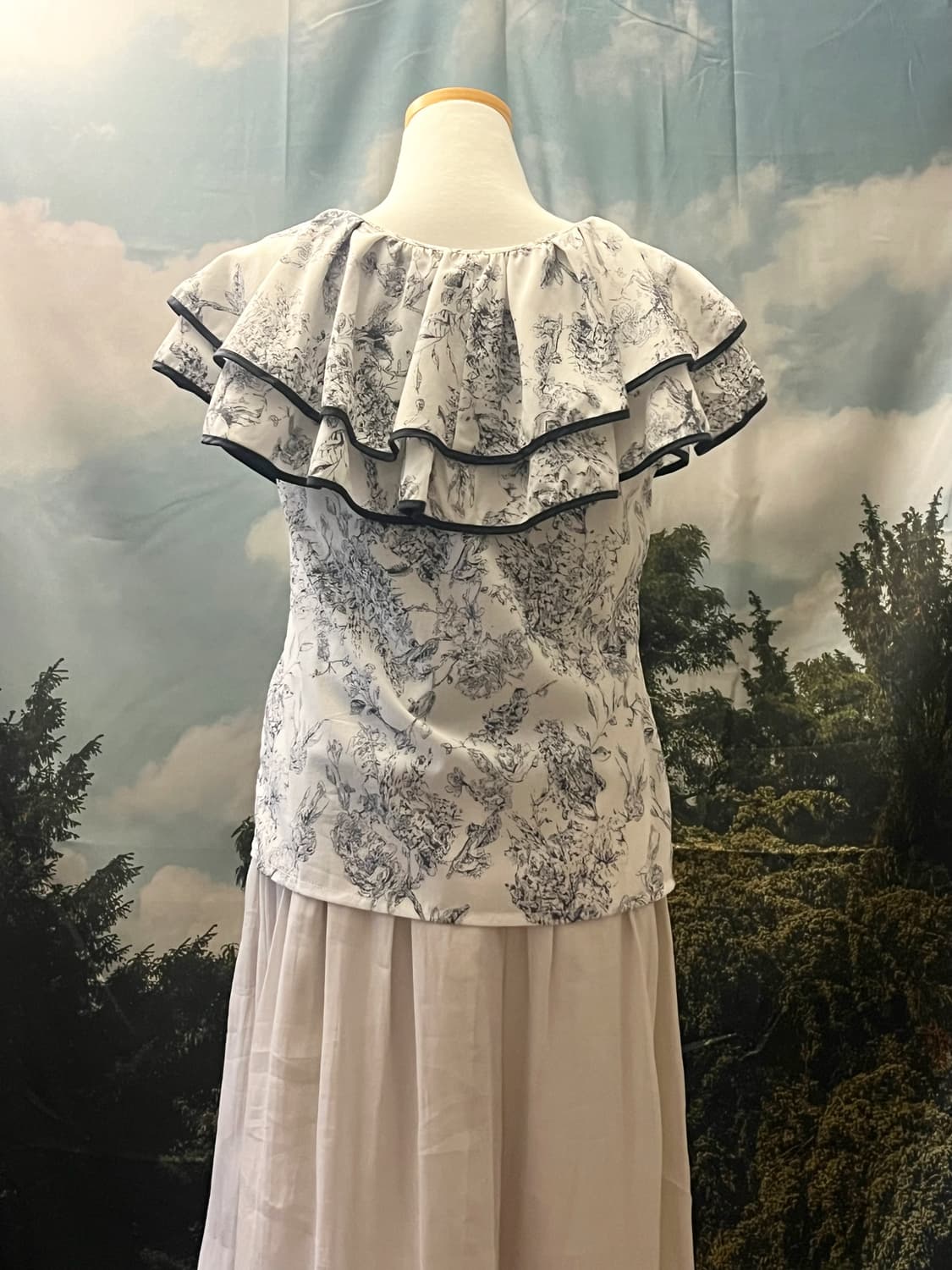 Blouse skirt set 상품이미지5