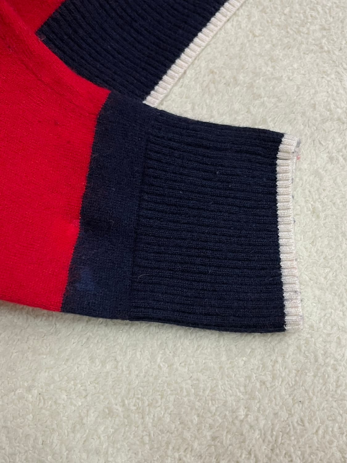 버버리 레드 로고 스트라이프 롱슬리브 니트 상품이미지7