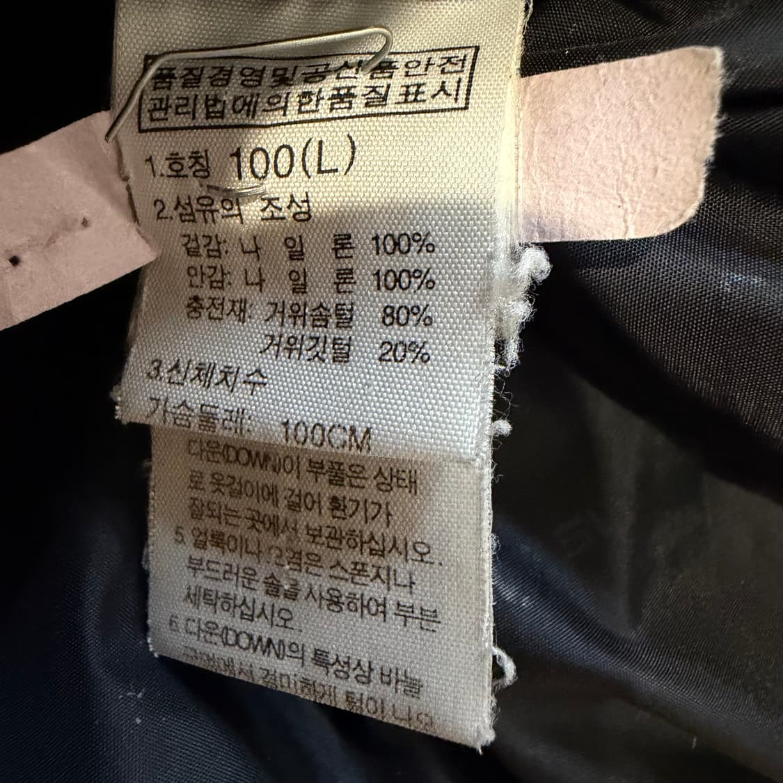 TNF 노스페이스 써밋 시리즈 필파워 구스다운 패딩 상품이미지4