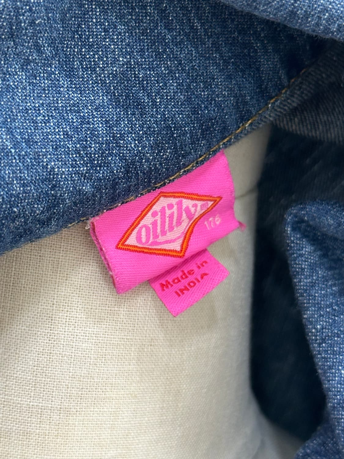 오일릴리 청 원피스 상품이미지8