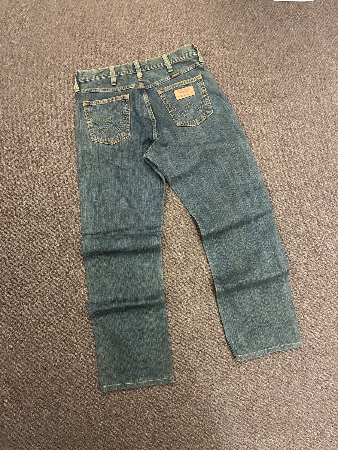 31)랭글러 빈티지 일자핏 워싱 데님팬츠 상품이미지8