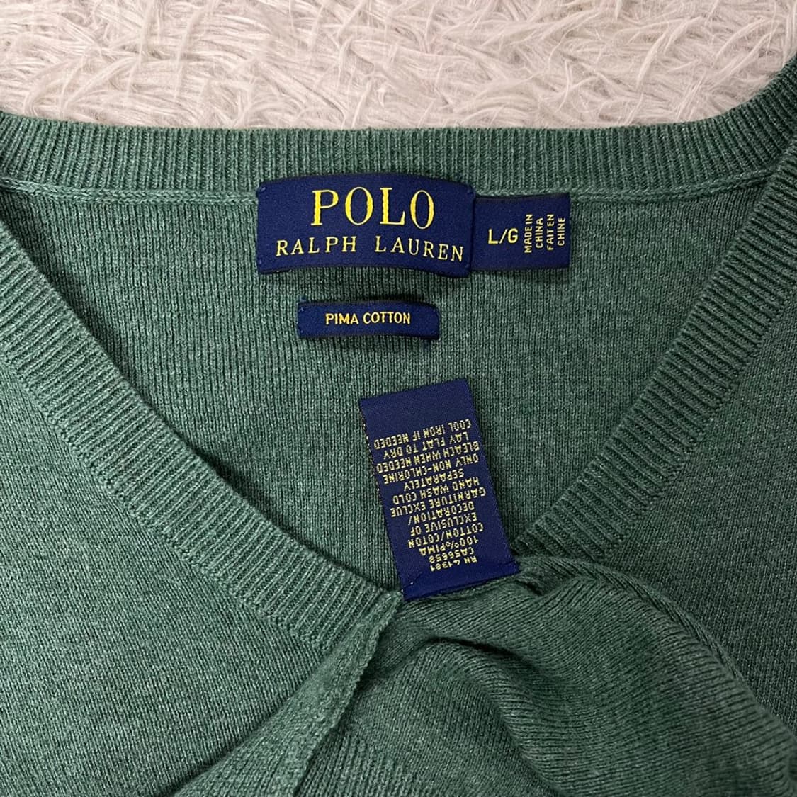 폴로 랄프 로렌 브이넥 니트/#772 상품이미지5