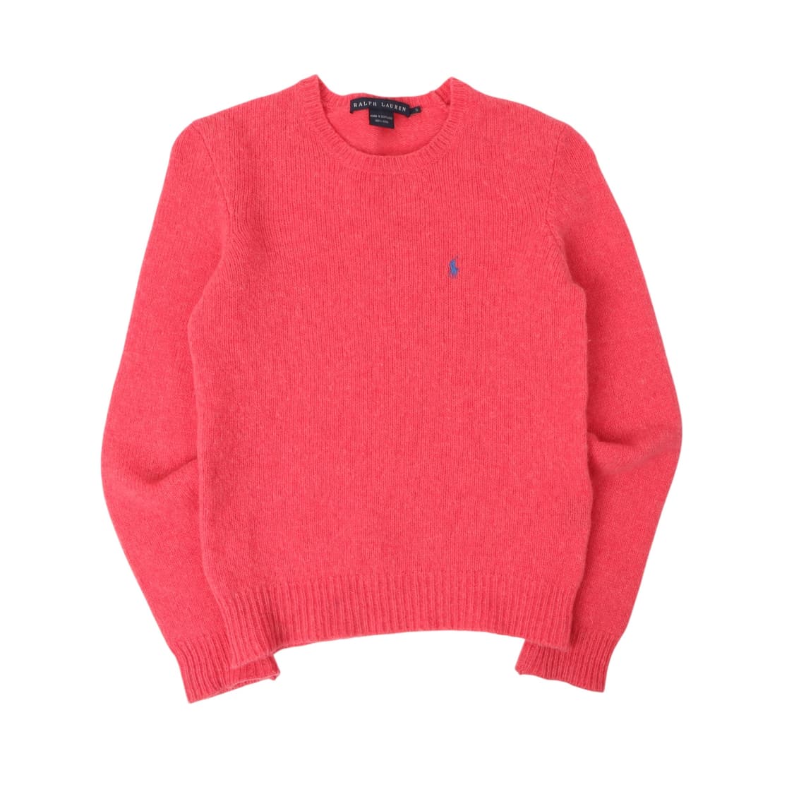 폴로 랄프로렌 코랄 스코틀랜드 울 니트 상품이미지1