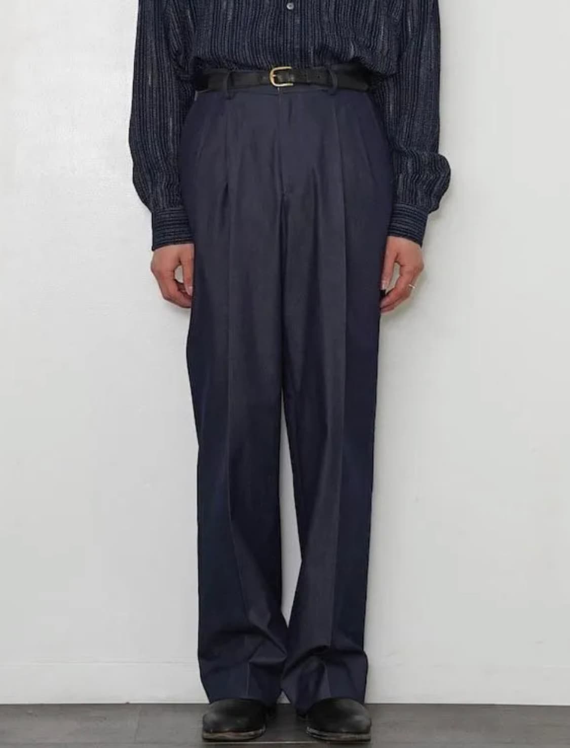 Seya TRAVEL PANTS INDIGO DYE 상품이미지1
