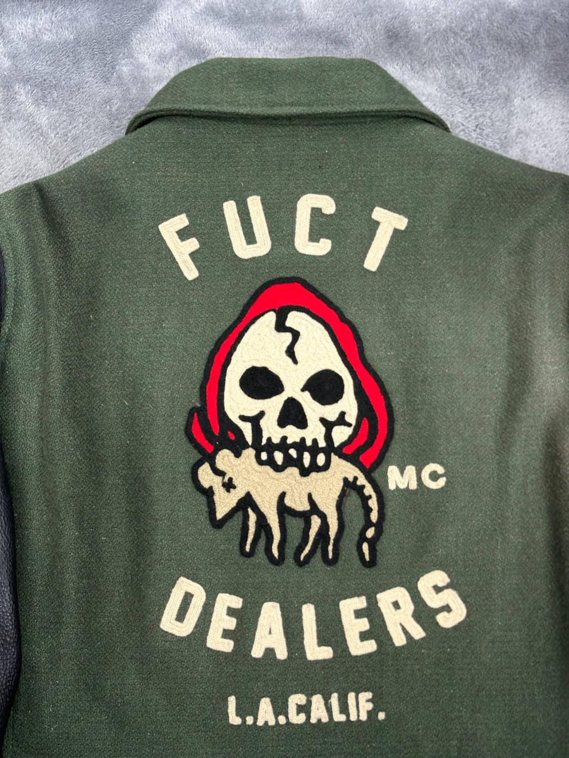 fuct ssdd 울 바시티 자켓 XL 상품이미지4